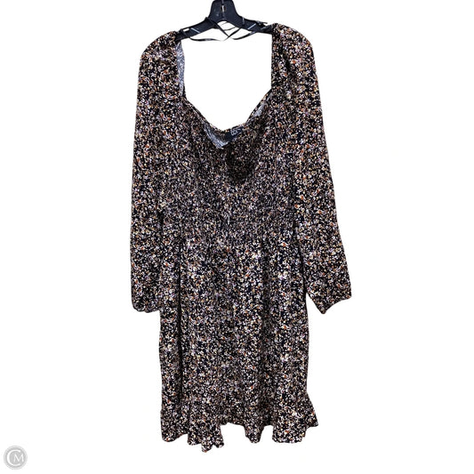 Dress Casual Short By City Chic In Floral Print, Size: Xxl