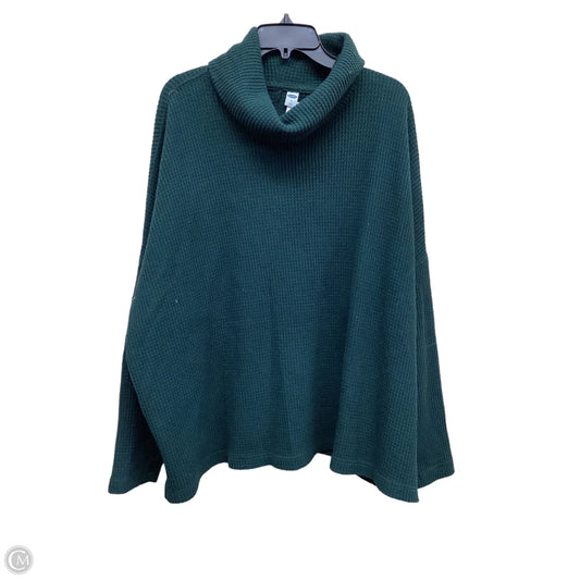 Top Long Sleeve By Old Navy In Green, Size: Xl