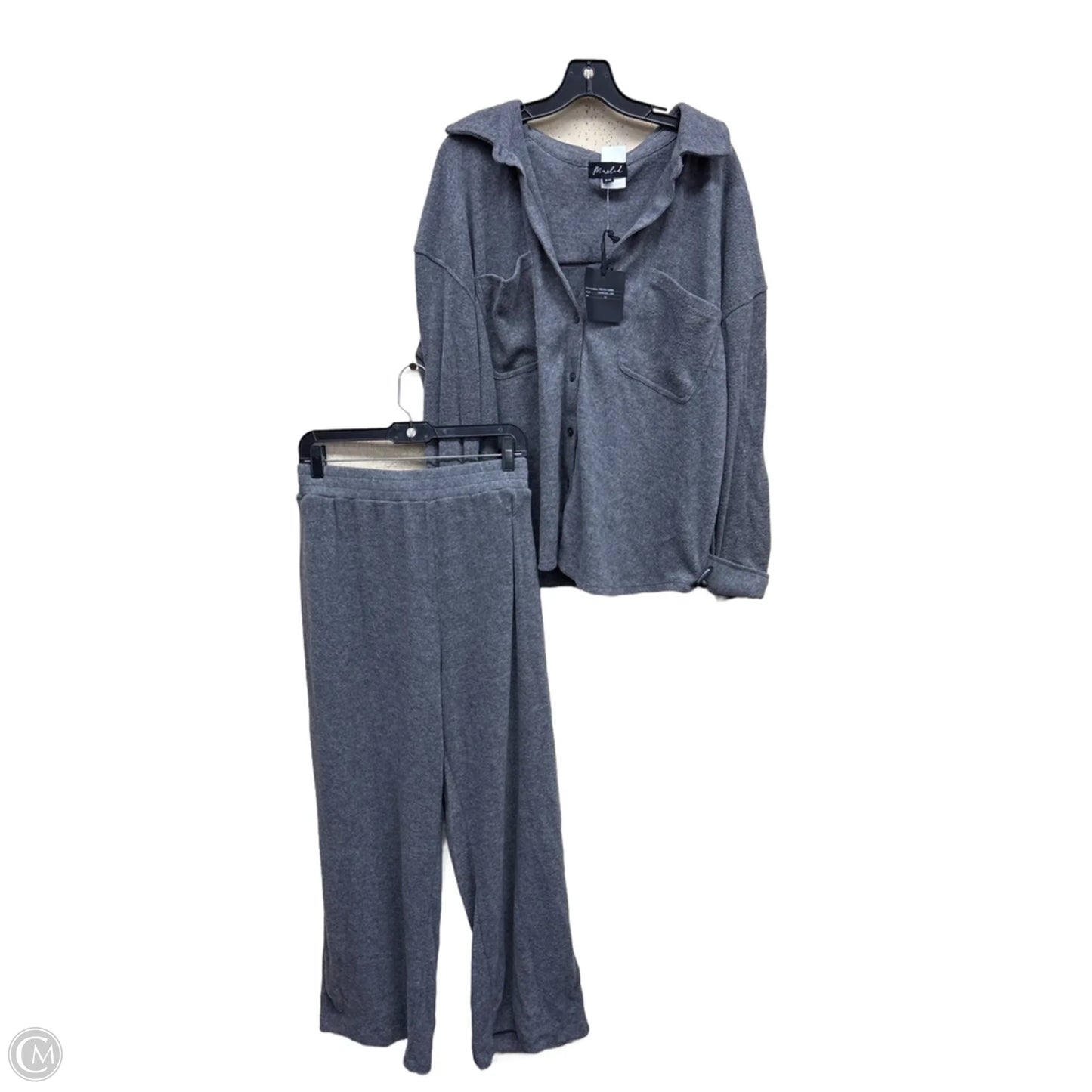 Pants Set 2pc By Marled In Grey, Size: 3x