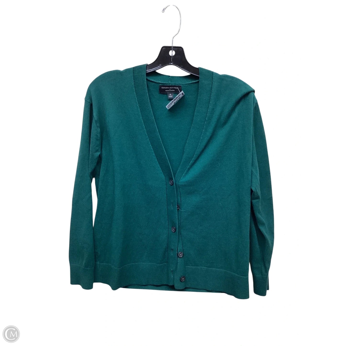 Cardigan By Banana Republic In Green, Size: M