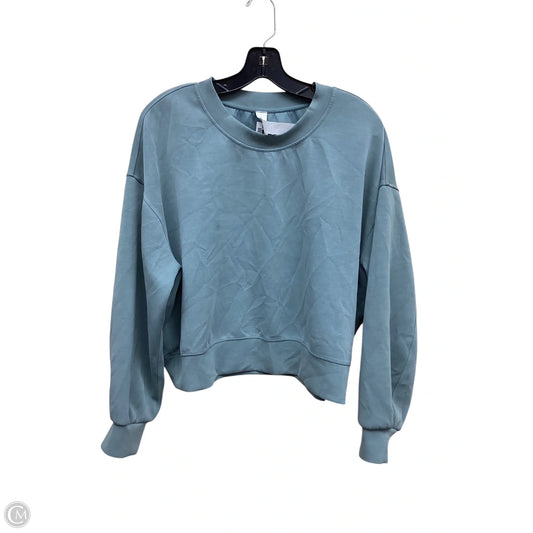 Athletic Sweatshirt Crewneck By Lululemon In Green, Size: 8
