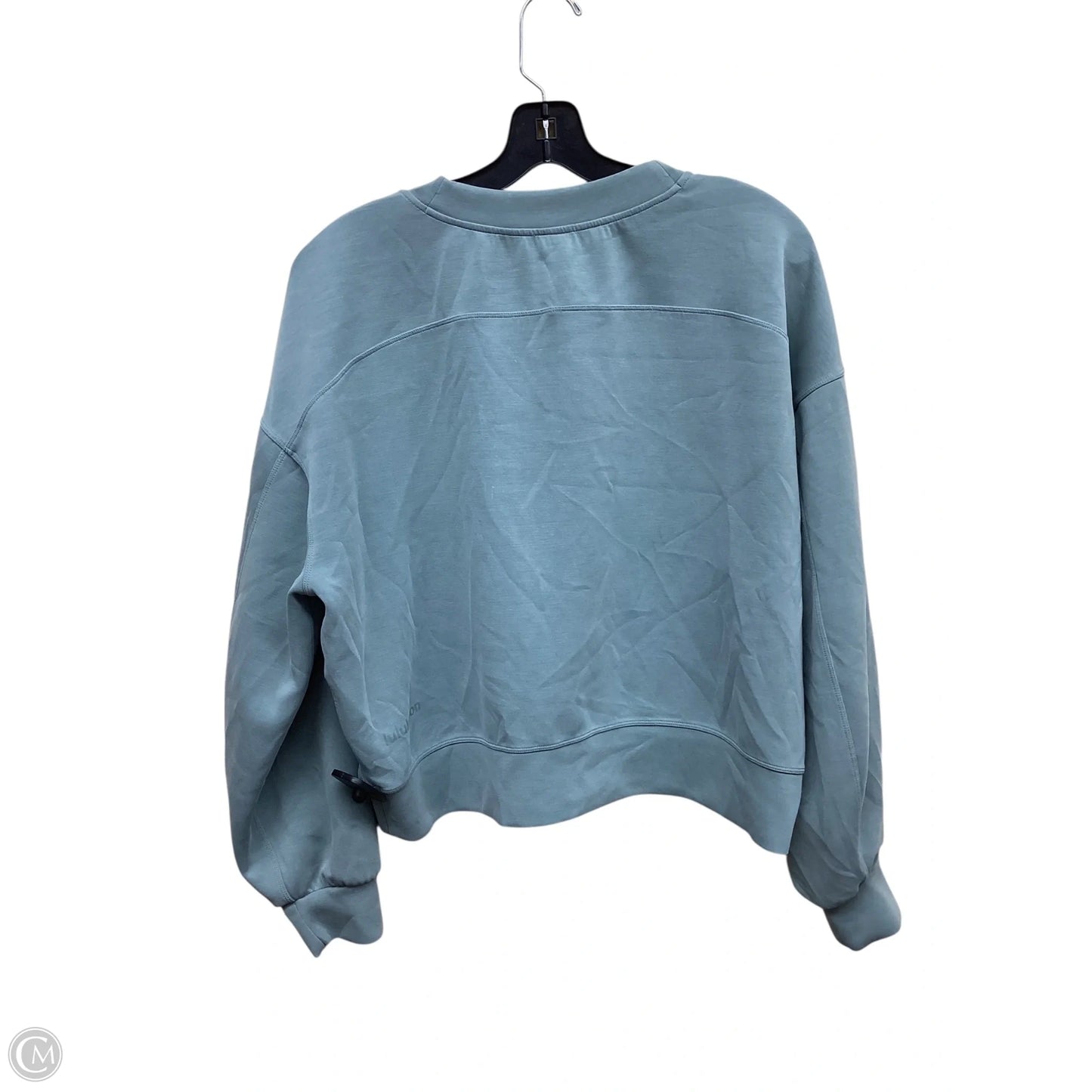 Athletic Sweatshirt Crewneck By Lululemon In Green, Size: 8