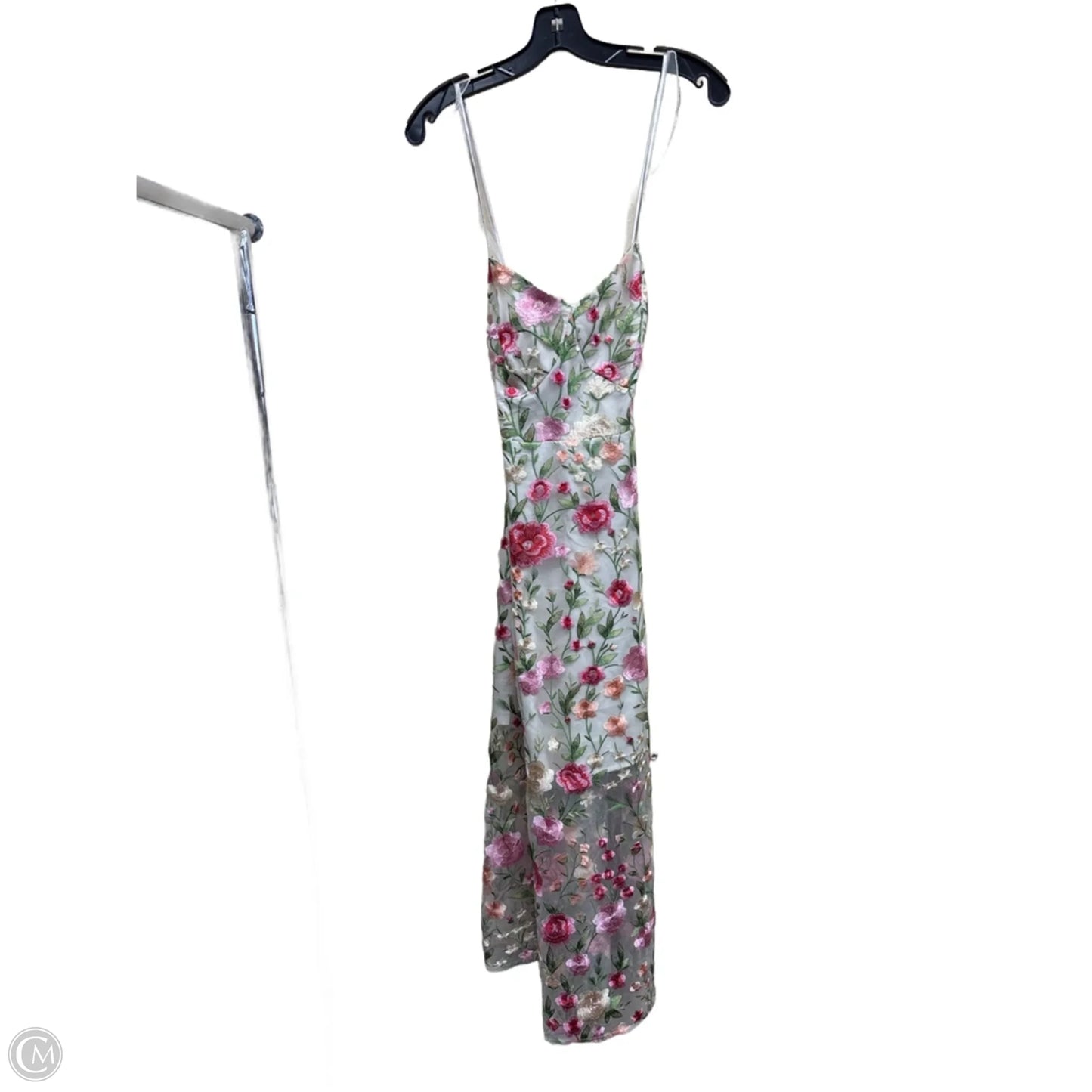 Dress Casual Midi By Venus In Floral Print, Size: M