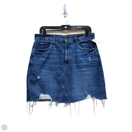 Skirt Mini & Short By Ana In Blue Denim, Size: 6