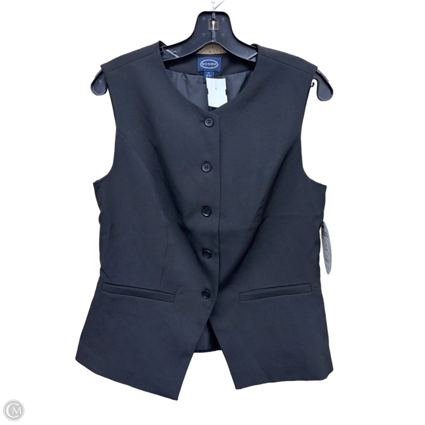 Vest Other By Scoop In Black, Size: M