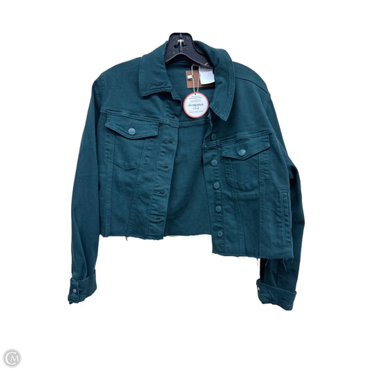 Jacket Other By Judy Blue In Green Denim, Size: M