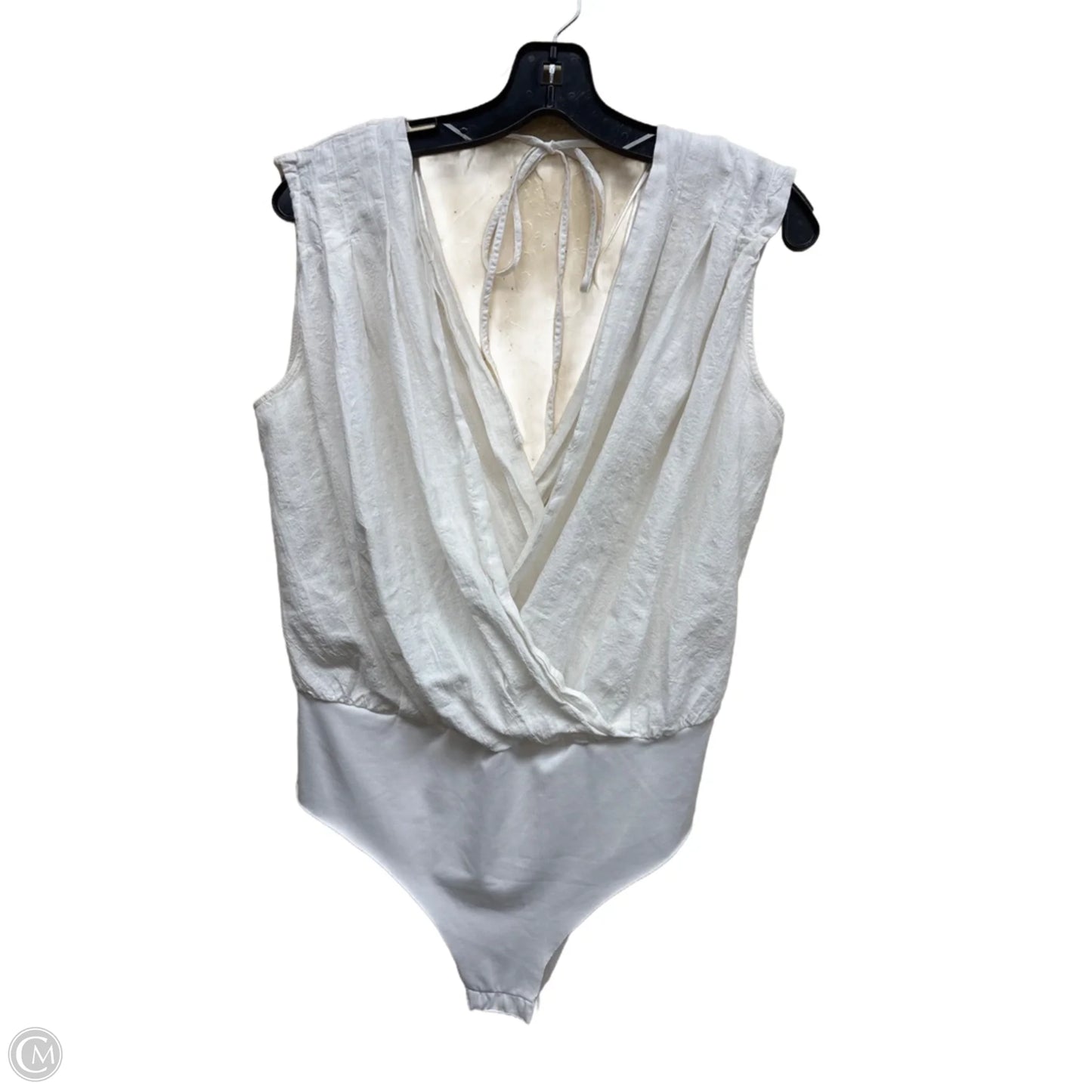 Bodysuit By Zara In White, Size: M