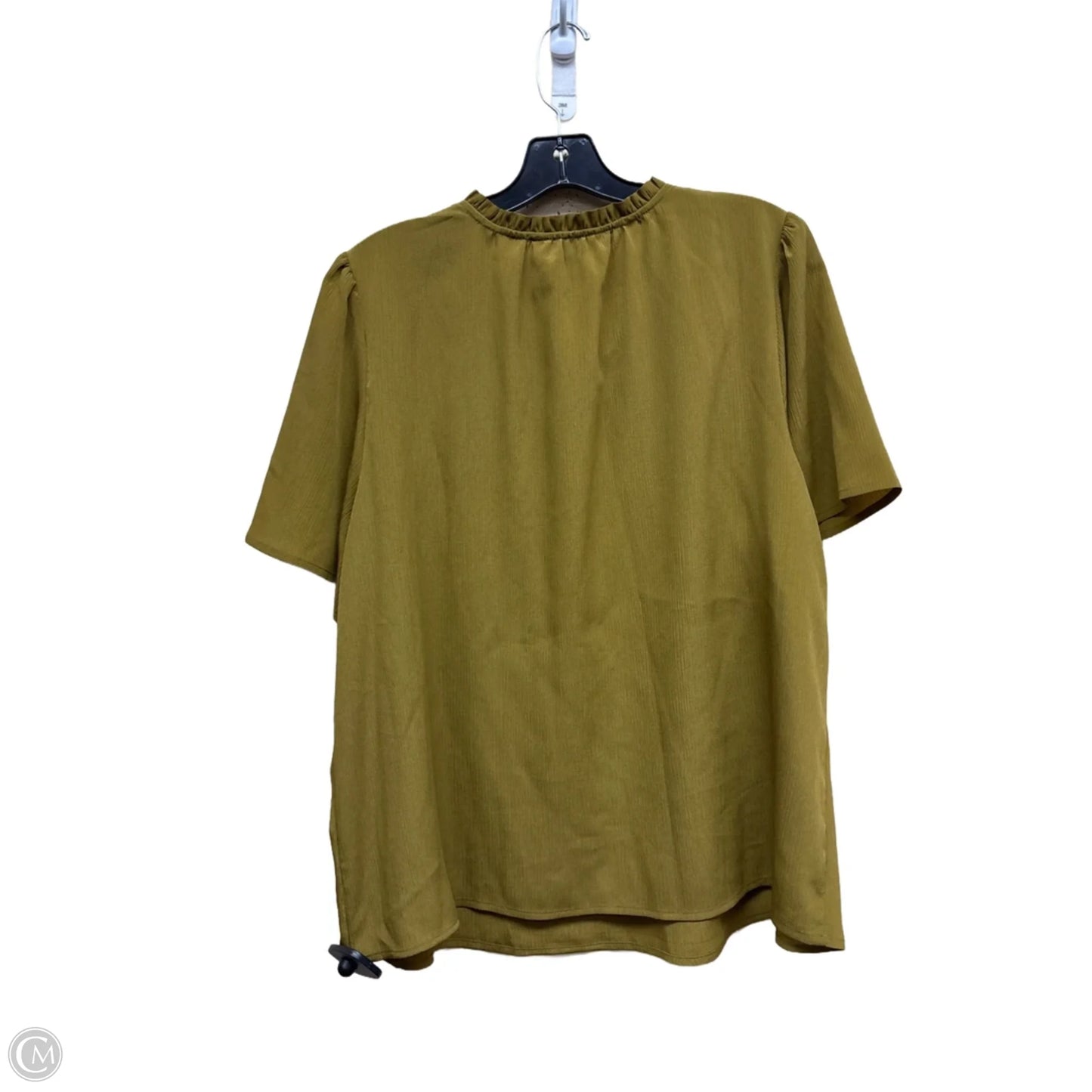 Top Short Sleeve By Nine West In Green, Size: Xxl