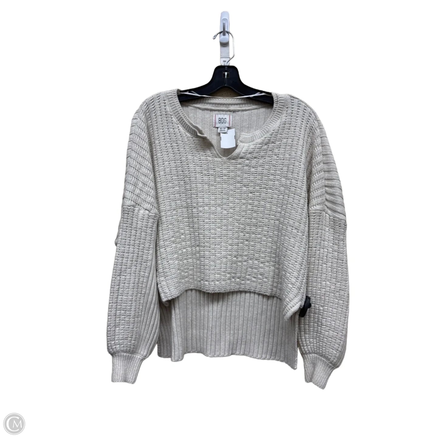 Sweater By Bdg In Cream, Size: Xs