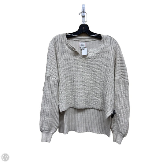 Sweater By Bdg In Cream, Size: Xs
