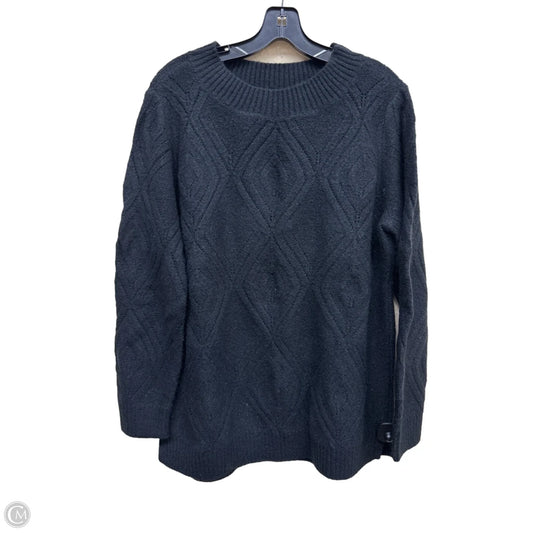 Sweater By Talbots In Black, Size: L