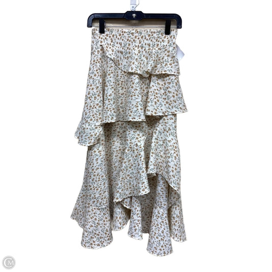 Skirt Maxi By Clothes Mentor In Floral Print, Size: 0