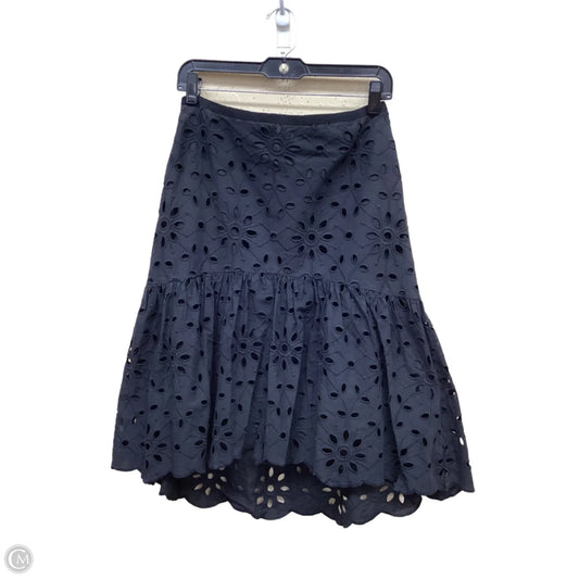 Skirt Midi By Ann Taylor In Black, Size: 4