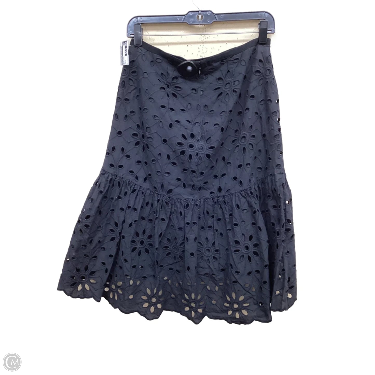 Skirt Midi By Ann Taylor In Black, Size: 4