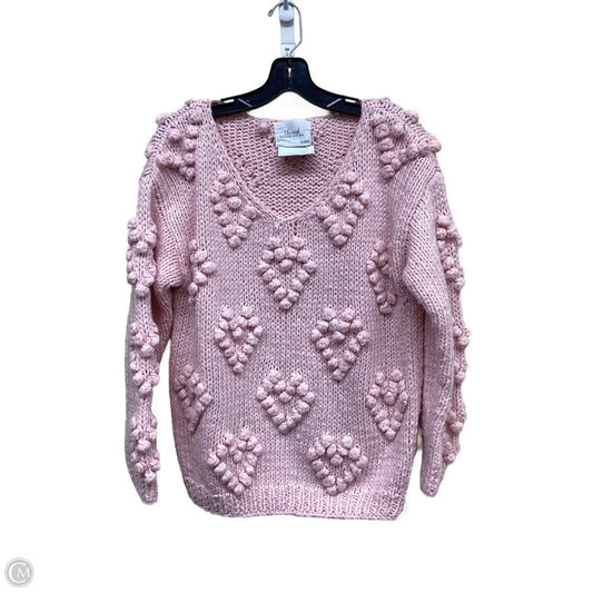 Sweater By Clothes Mentor In Pink