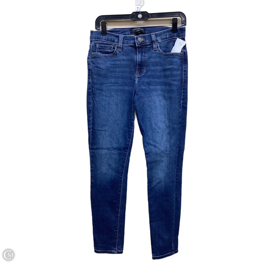 Jeans Straight By Banana Republic In Blue Denim, Size: 4