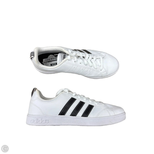 Shoes Athletic By Adidas In White, Size: 9.5