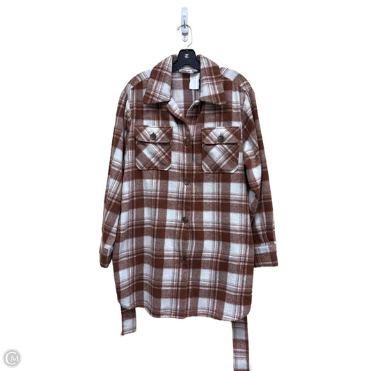Dress Casual Midi By Bb Dakota In Plaid Pattern, Size: L