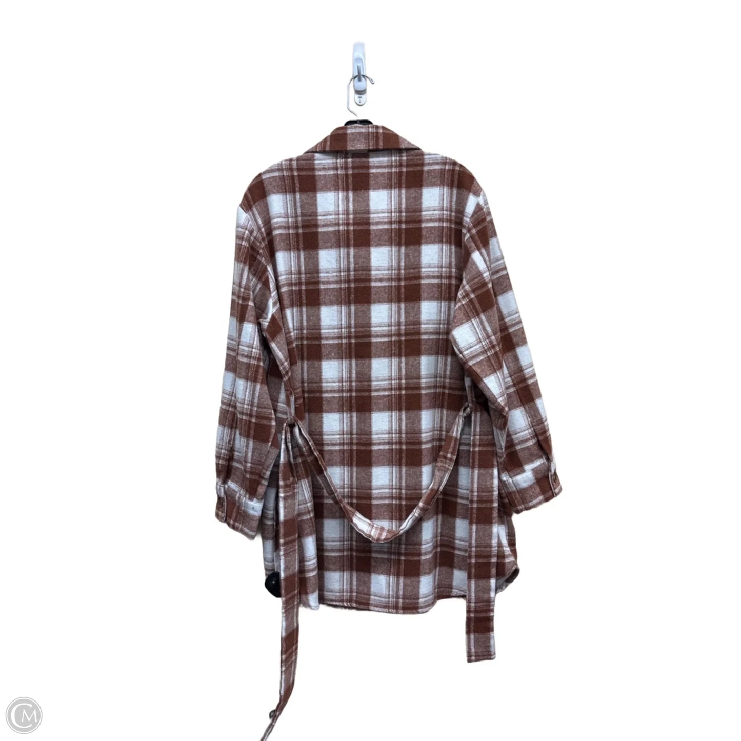 Dress Casual Midi By Bb Dakota In Plaid Pattern, Size: L
