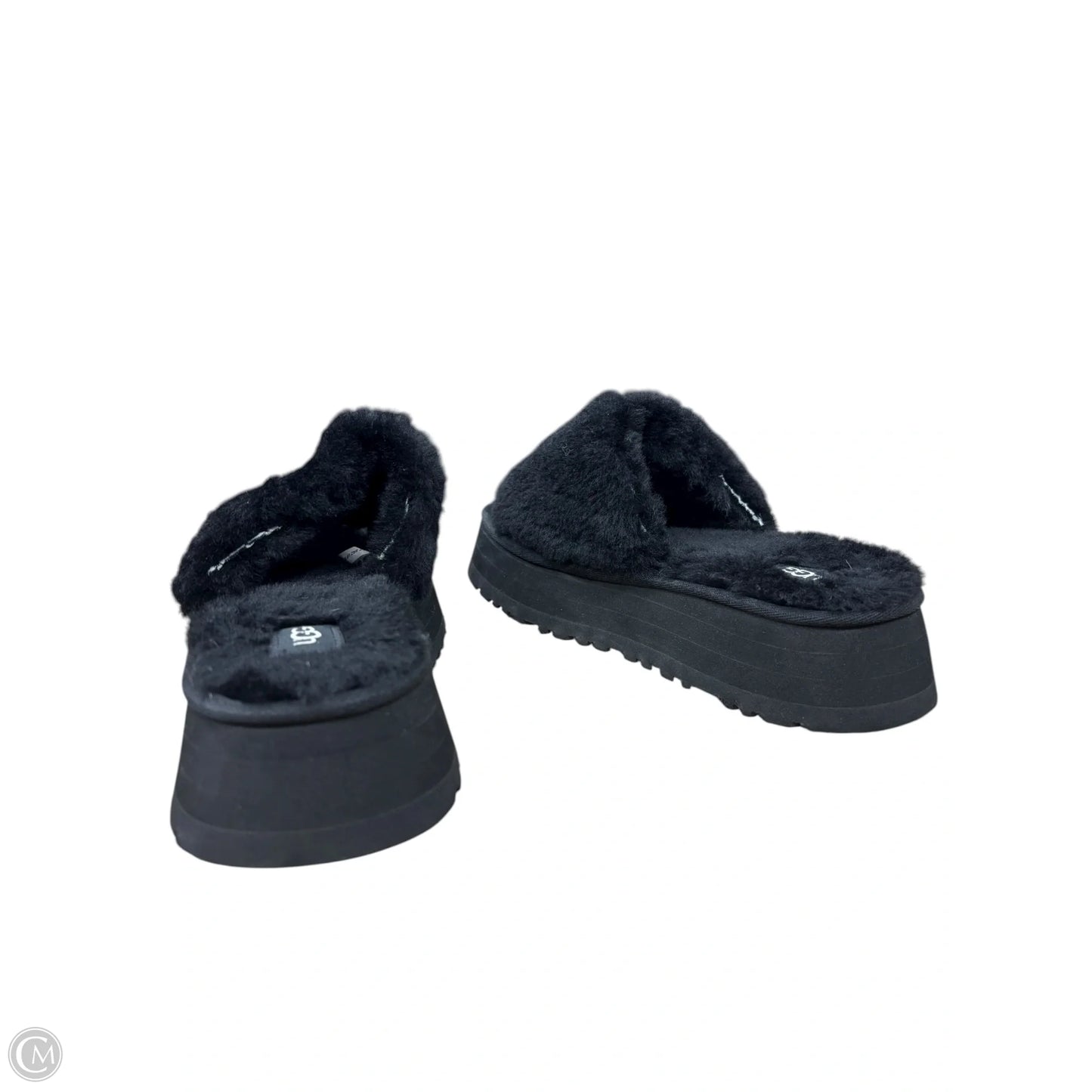 Sandals Designer By Ugg In Black, Size: 6