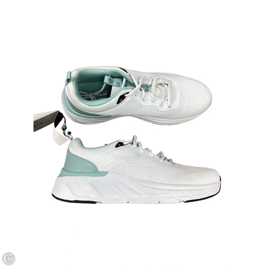 Shoes Athletic By Clothes Mentor In Blue & White, Size: 8.5