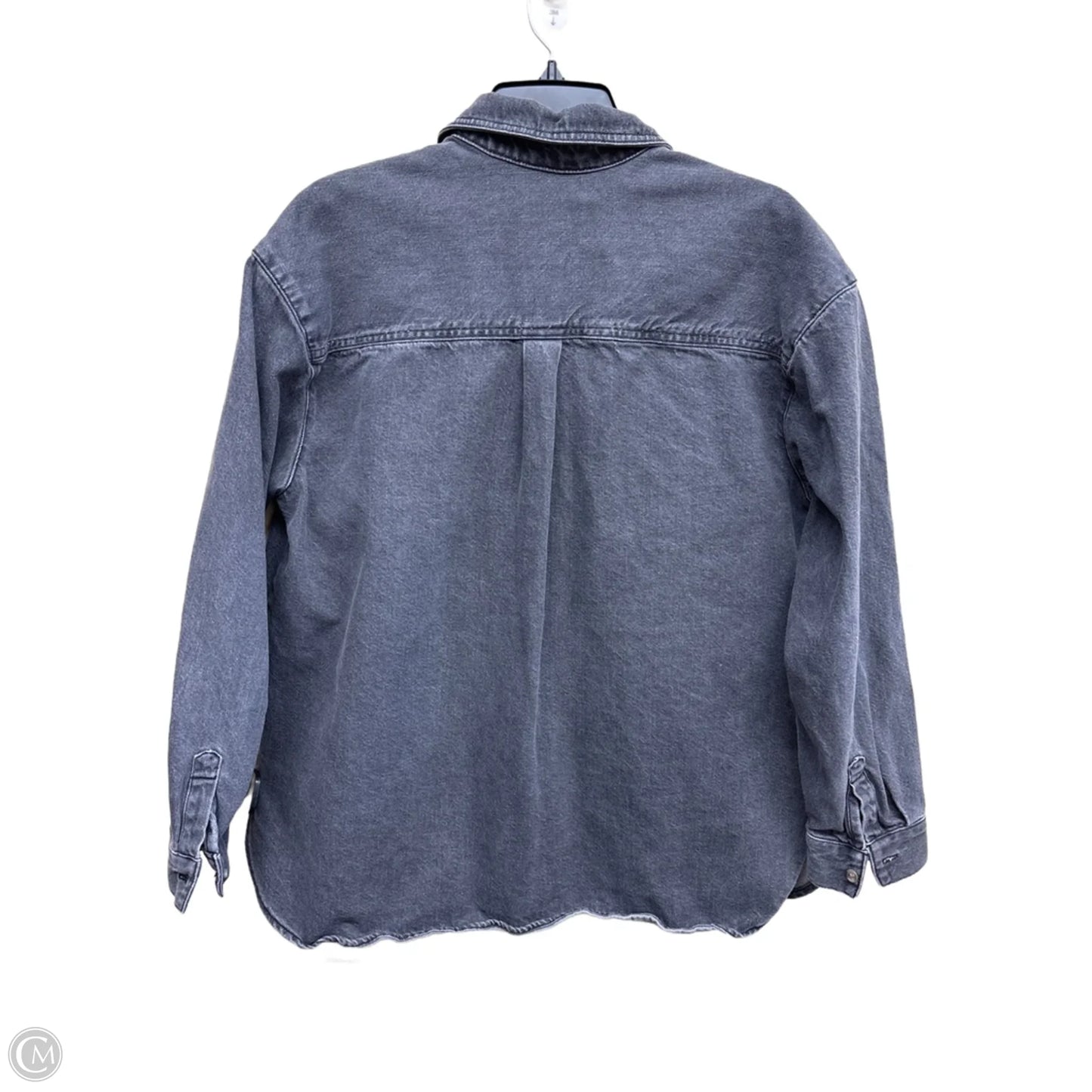 Jacket Denim By Universal Thread In Black Denim, Size: M