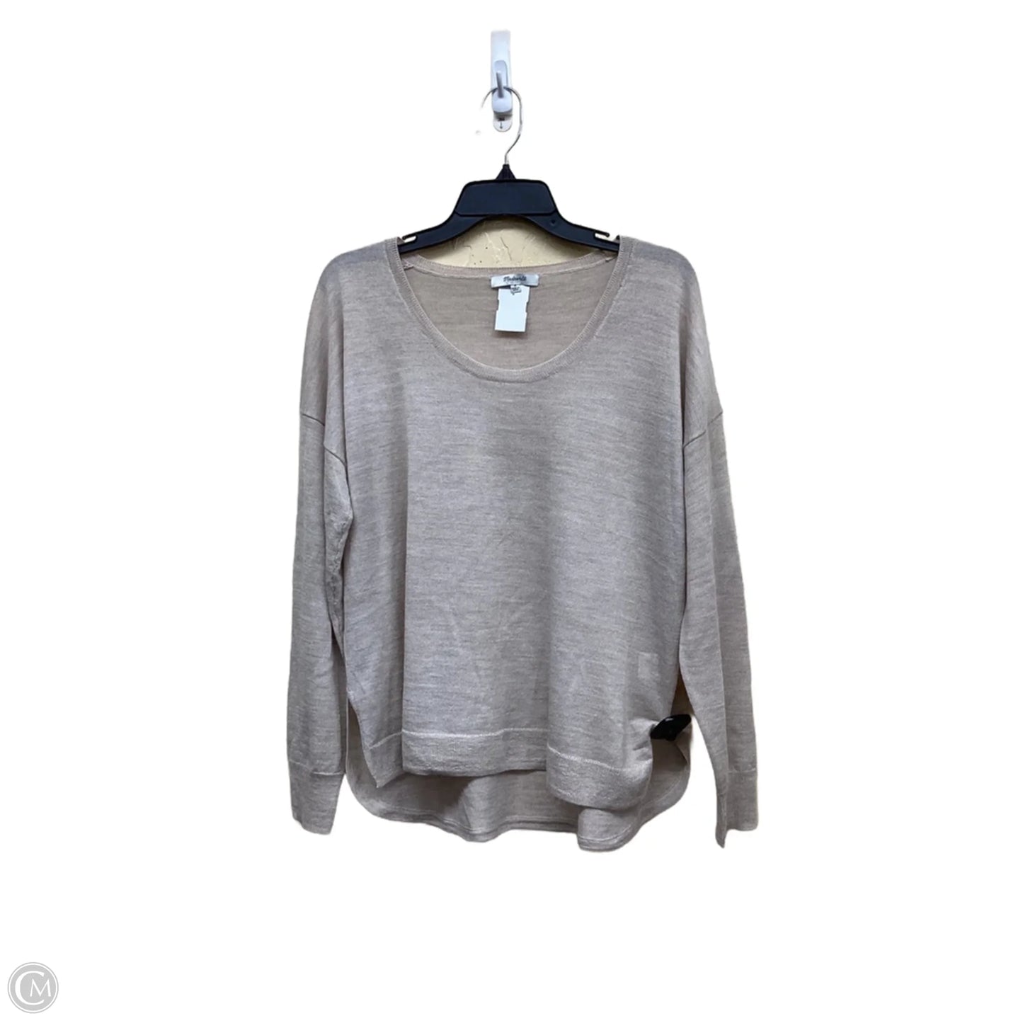 Top Long Sleeve By Madewell In Pink, Size: M