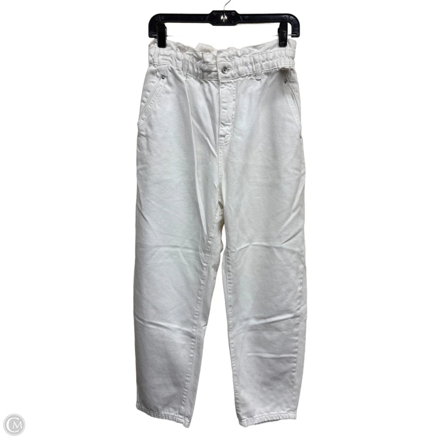 Pants Other By Zara In White Denim, Size: 6