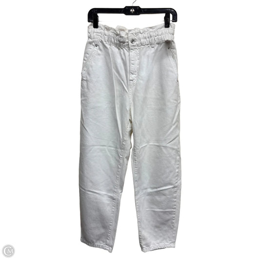 Pants Other By Zara In White Denim, Size: 6