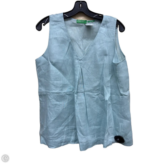 Top Sleeveless By Clothes Mentor In Blue, Size: M