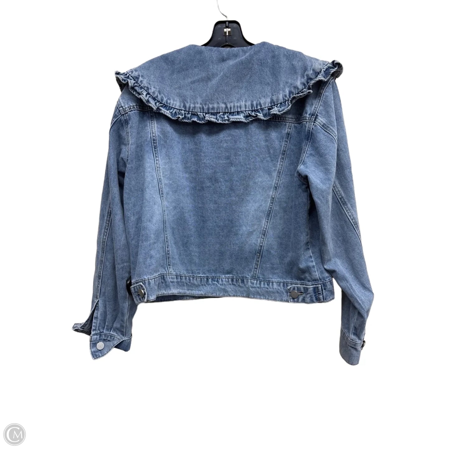 Jacket Denim By Mable In Blue Denim, Size: M