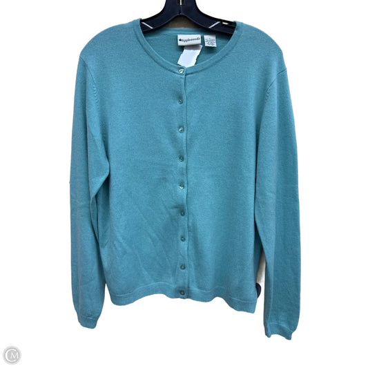 Sweater Cashmere By Appleseeds In Blue, Size: L