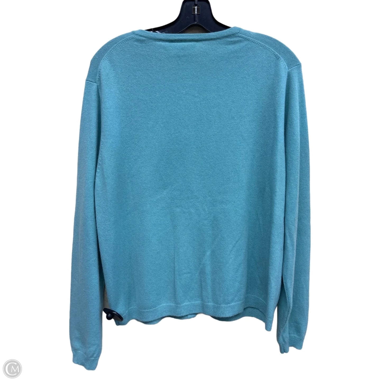 Sweater Cashmere By Appleseeds In Blue, Size: L
