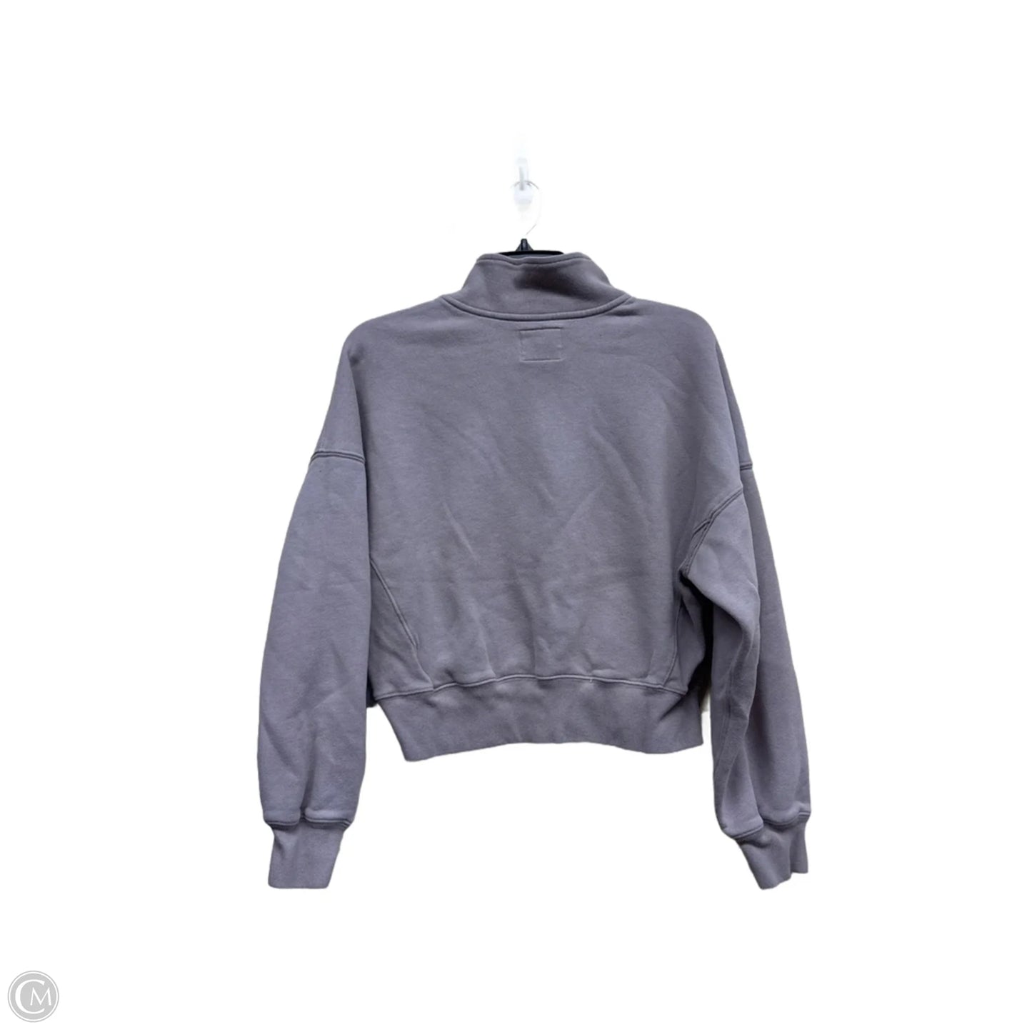 Sweatshirt Crewneck By Abercrombie And Fitch In Purple, Size: S