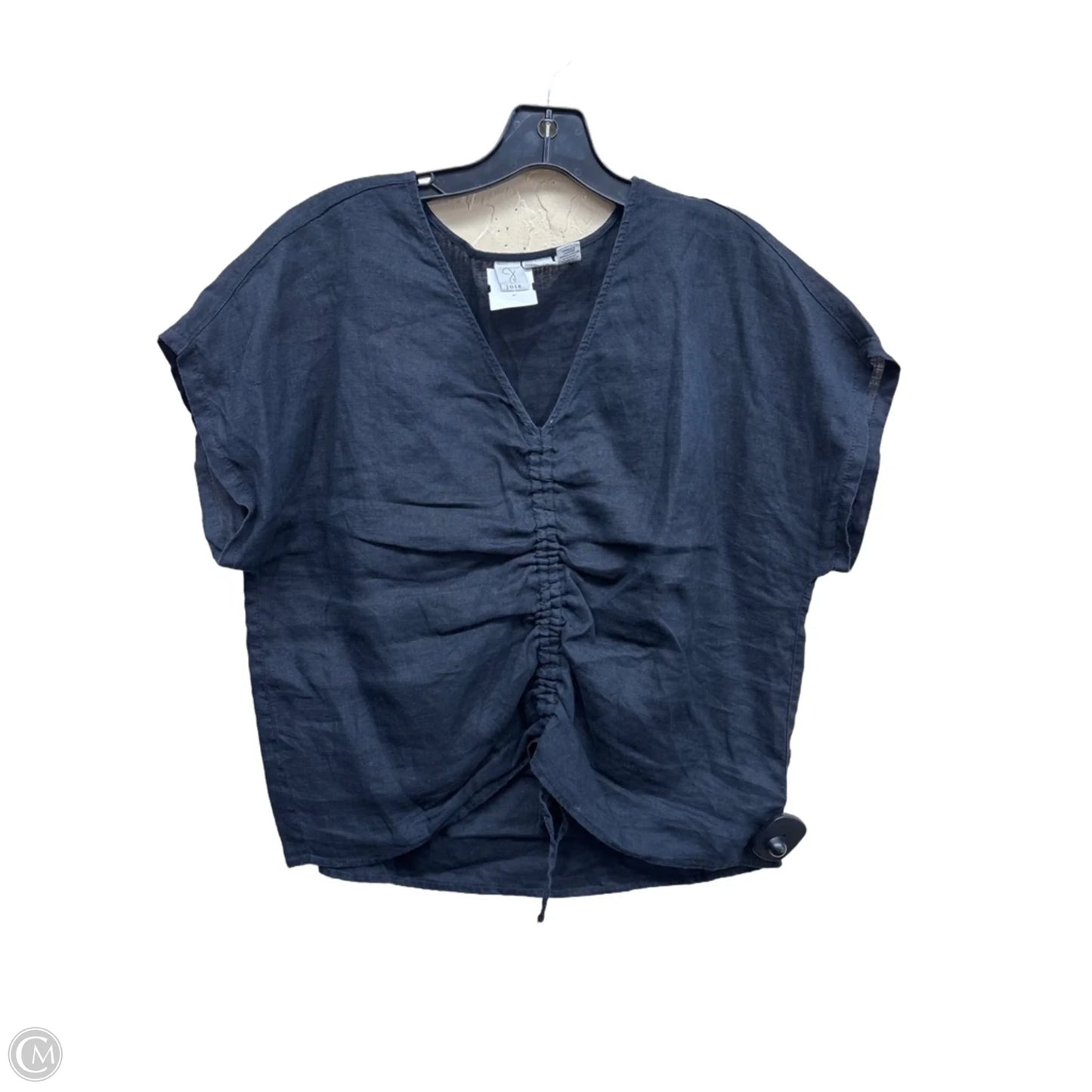 Top Short Sleeve By Joie In Black, Size: L