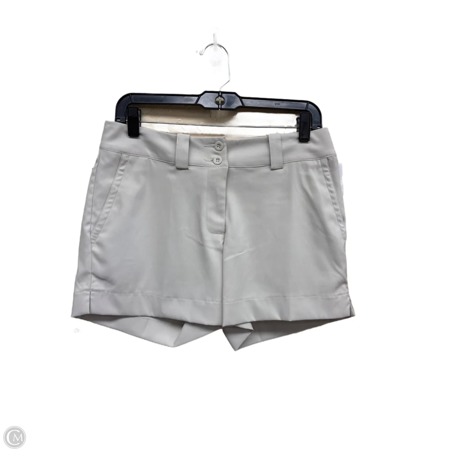 Athletic Shorts By Nike Apparel In Beige, Size: 4
