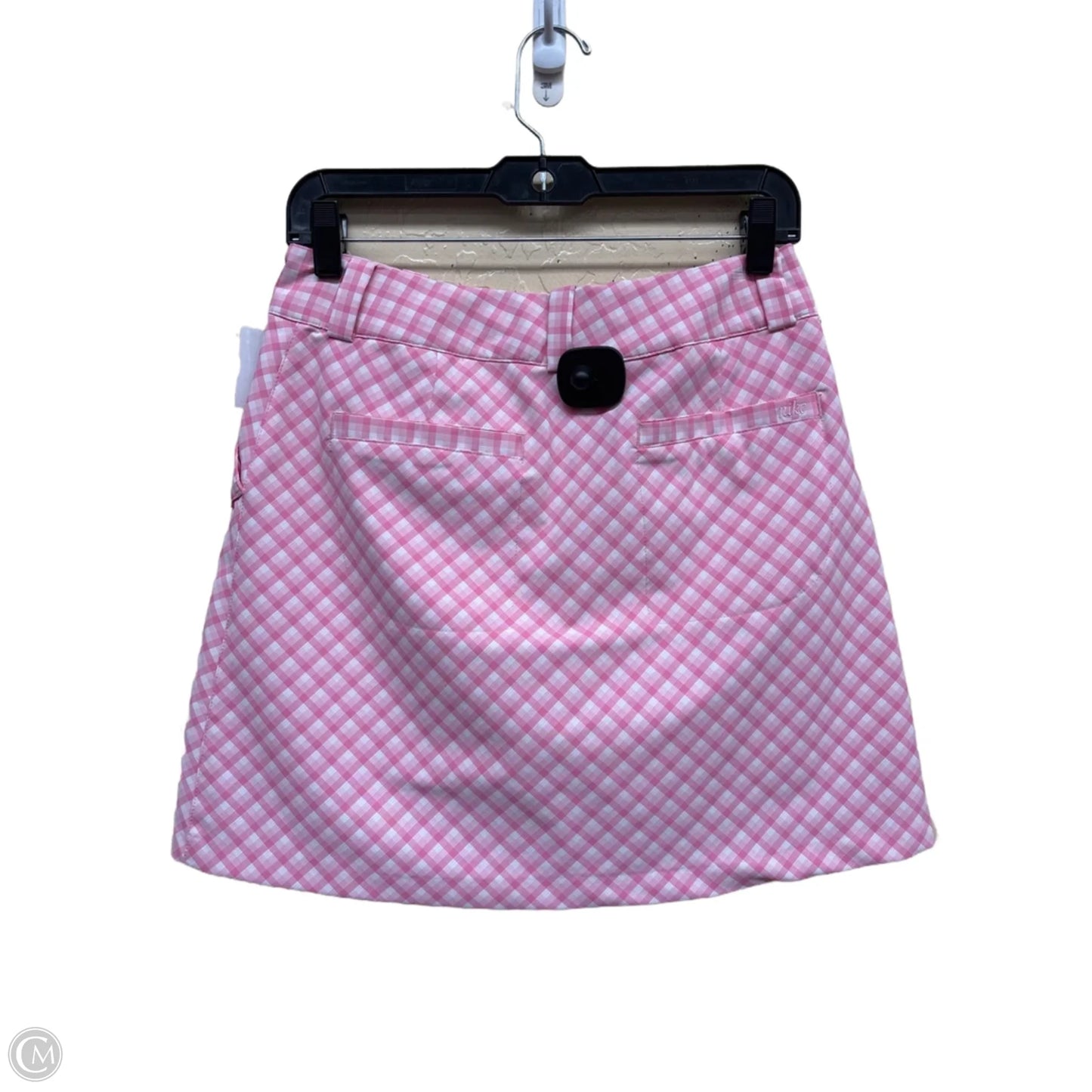 Athletic Skort By Nike Apparel In Pink, Size: 4