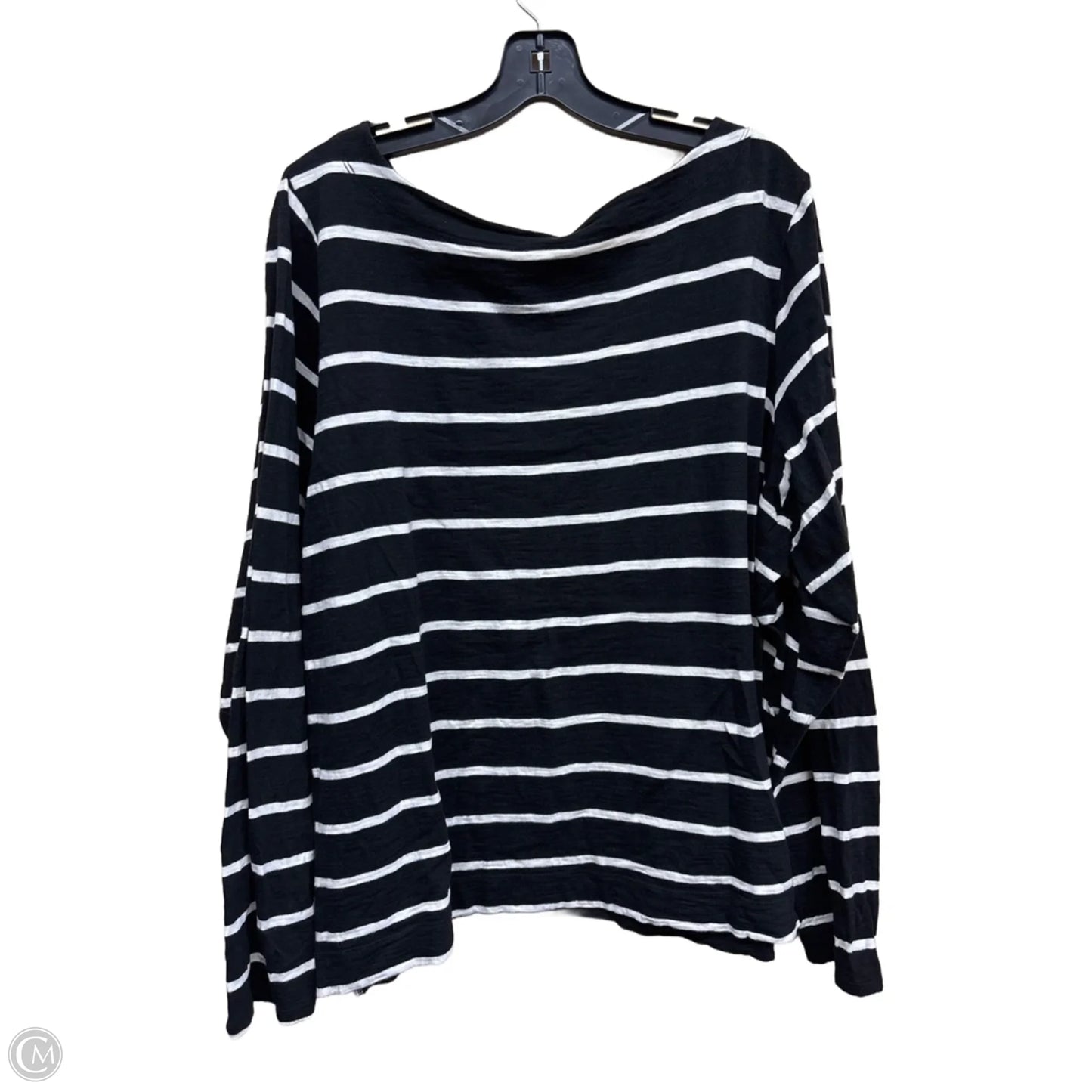 Top Long Sleeve By Old Navy In Striped Pattern, Size: Xxl