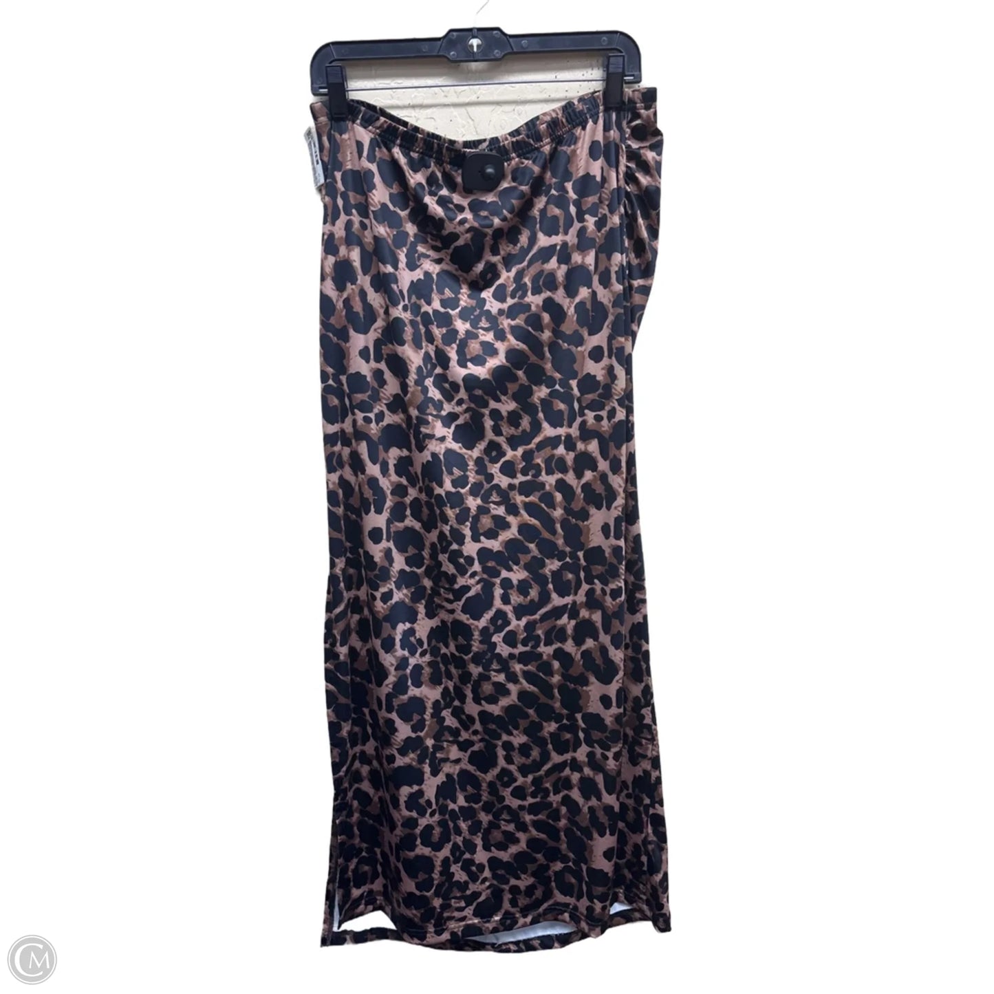 Skirt Maxi By Shein In Animal Print, Size: 2x