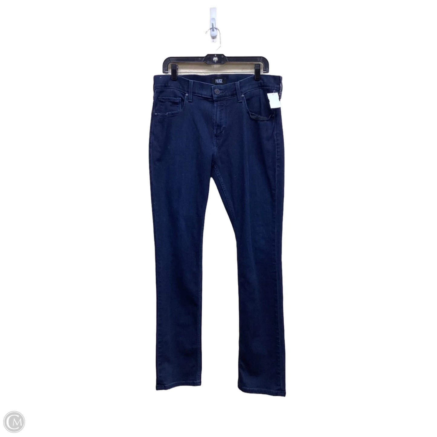 Jeans Skinny By Paige In Blue Denim, Size: 18