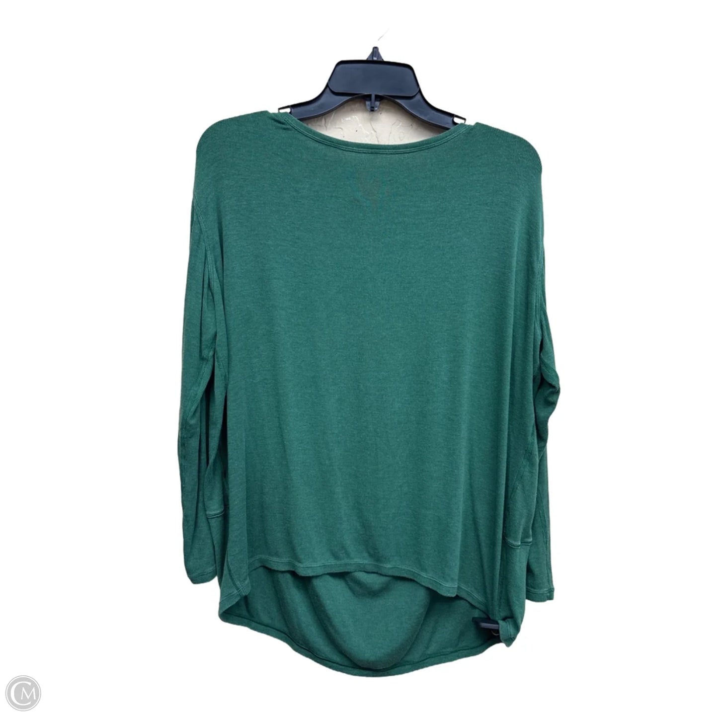 Athletic Top Long Sleeve Crewneck By Lululemon In Green
