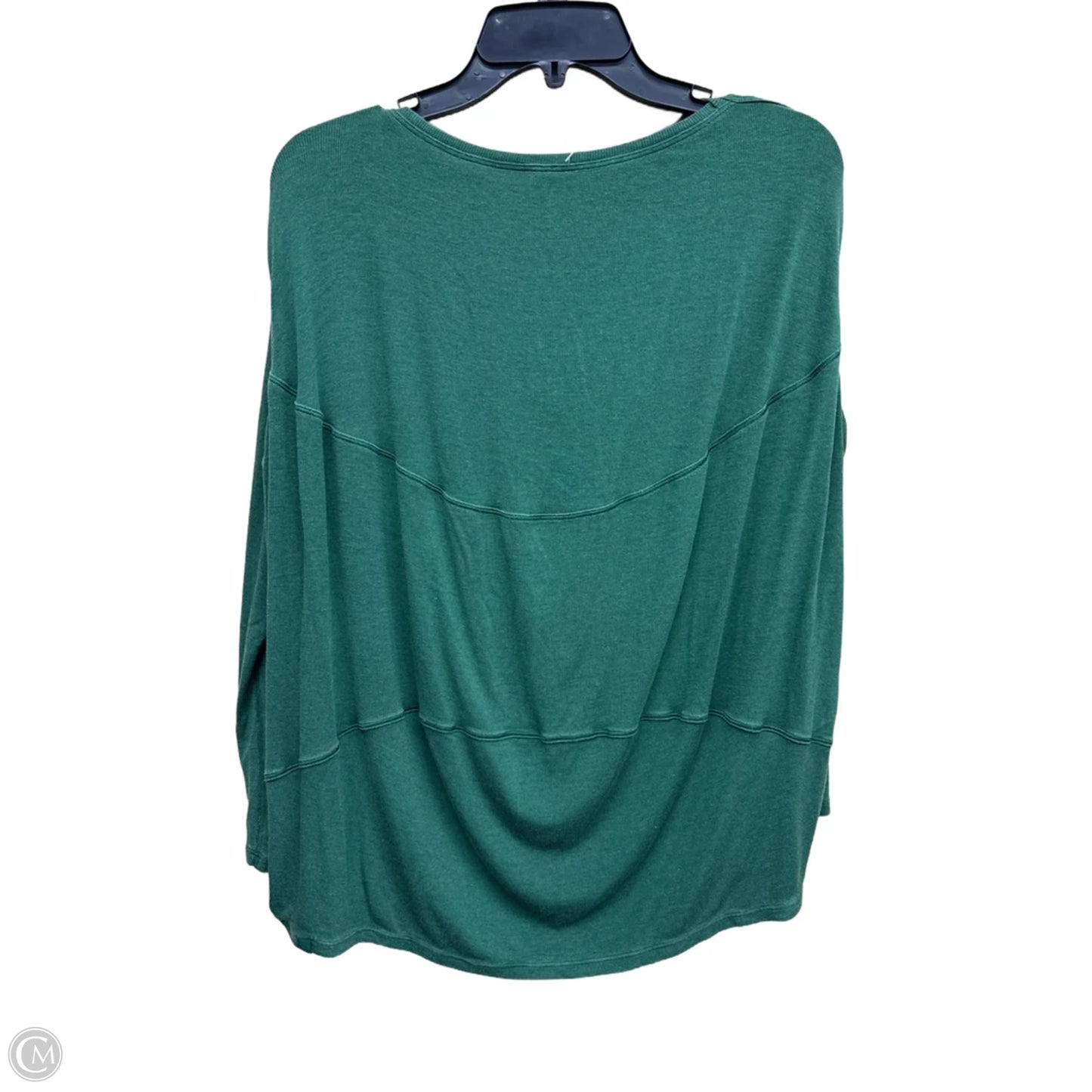 Athletic Top Long Sleeve Crewneck By Lululemon In Green