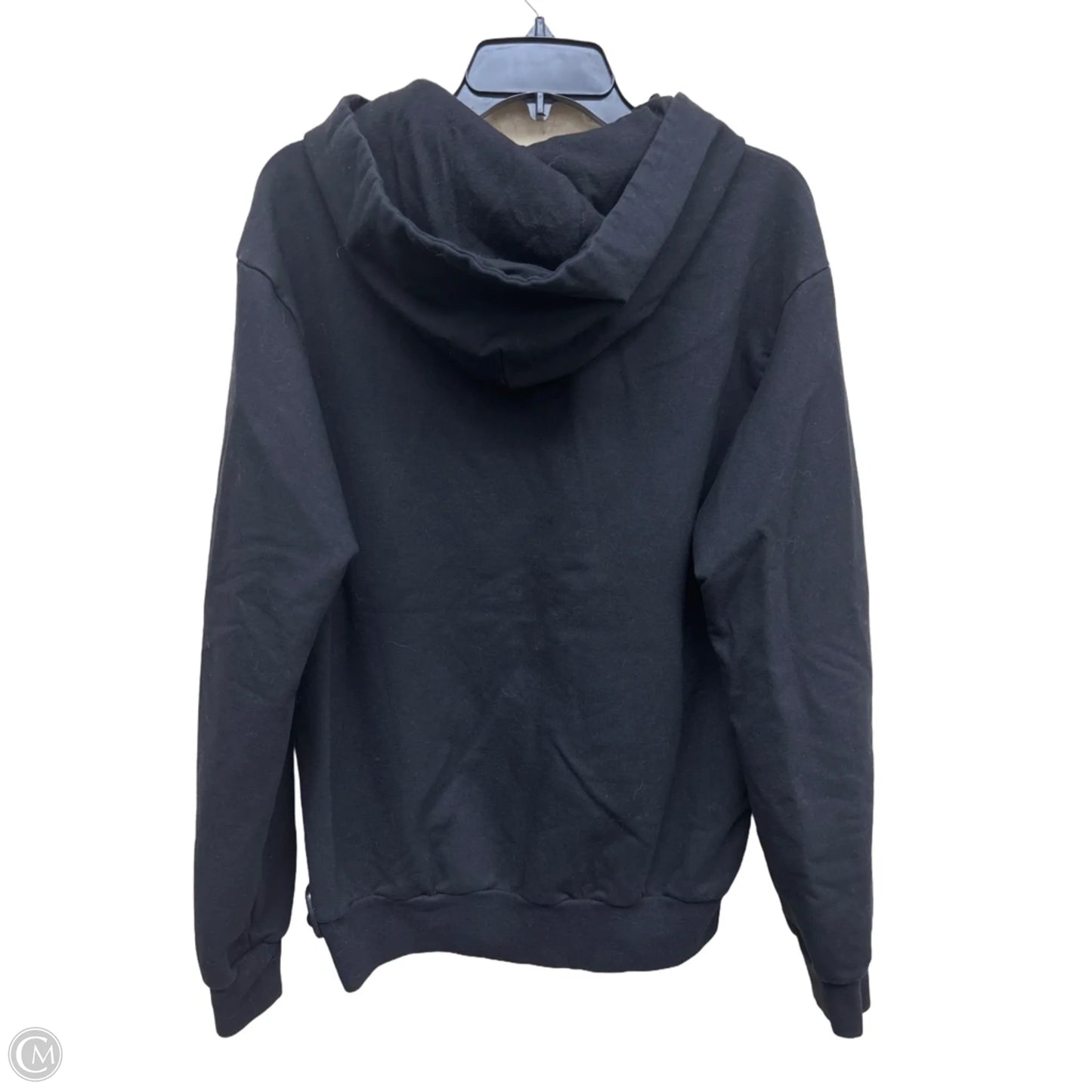 Sweatshirt Hoodie By Clothes Mentor In Black, Size: M
