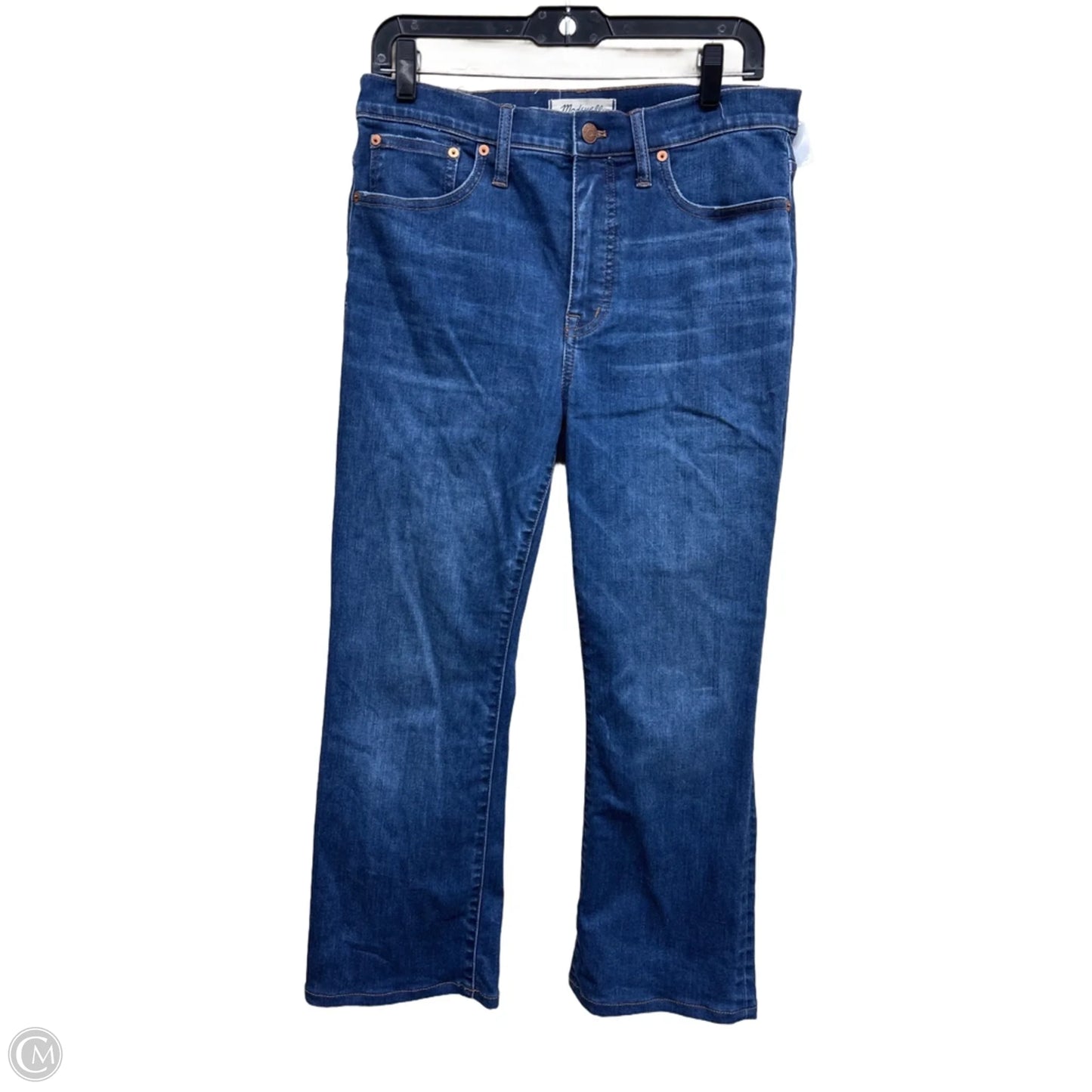 Jeans Boot Cut By Madewell In Blue Denim, Size: 8