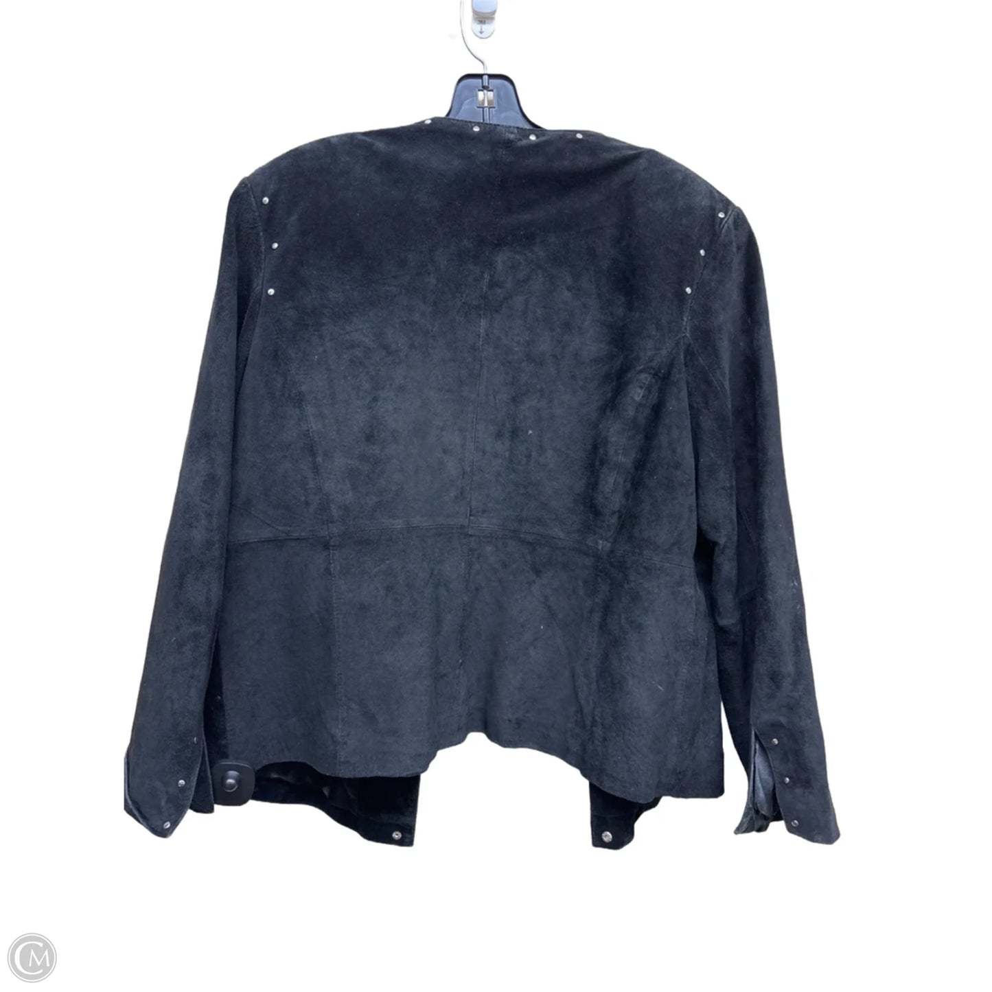 Blazer By Clothes Mentor In Black, Size: L