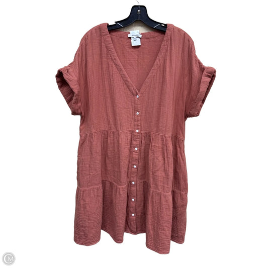 Dress Casual Short By Madewell In Orange, Size: L