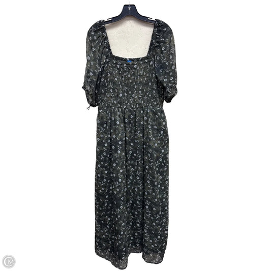 Dress Casual Maxi By Old Navy In Floral Print, Size: L