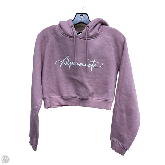 Sweatshirt Hoodie By Clothes Mentor In Pink, Size: S