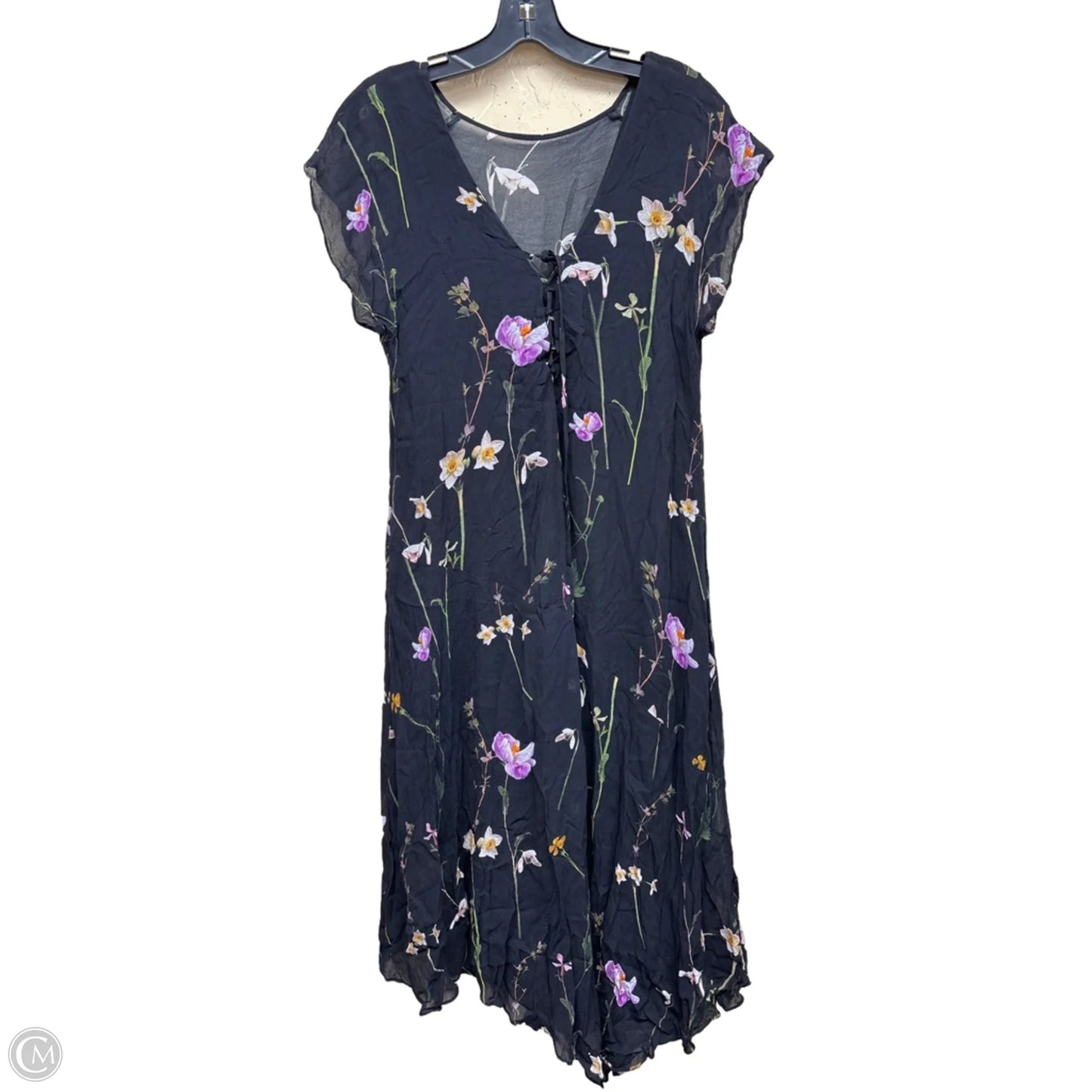 Dress Designer By All Saints In Floral Print, Size: 10