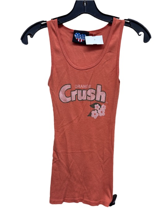 Tank Top By Junk Food In Orange, Size:S
